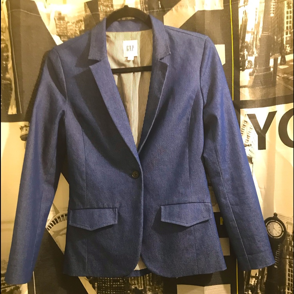 Gap Denim blazer